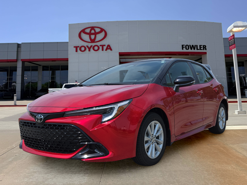 Finish Line Red/Midnight Black Metallic 2026 Toyota Corolla Hatchback Hatchback Front-Wheel Drive Continuously Variable Transmission