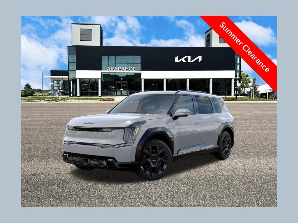 Wolf Gray 2026 Kia EV9 SUV / Crossover All-Wheel Drive 1-Speed Automatic