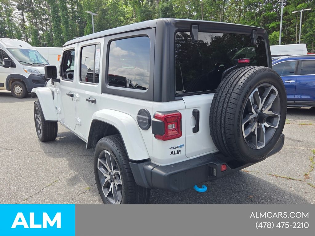 Used 2024 White Jeep Sport S 4xe image 14