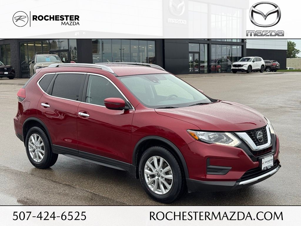 Red (Scarlet) 2020 Nissan Rogue SUV / Crossover All-Wheel Drive Continuously Variable Transmission