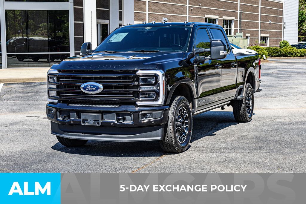 Used 2025 Black Ford Platinum image 3