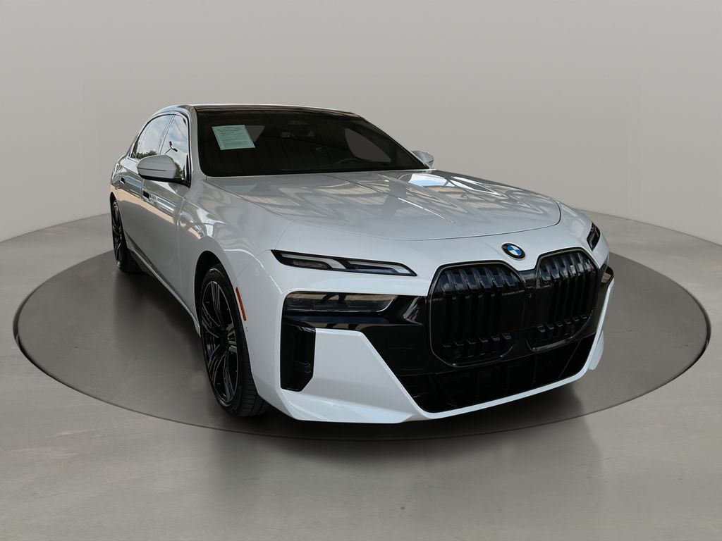 Alpine White 2025 BMW 7 Series 740i RWD Sedan Rear-Wheel Drive 8-Speed Automatic