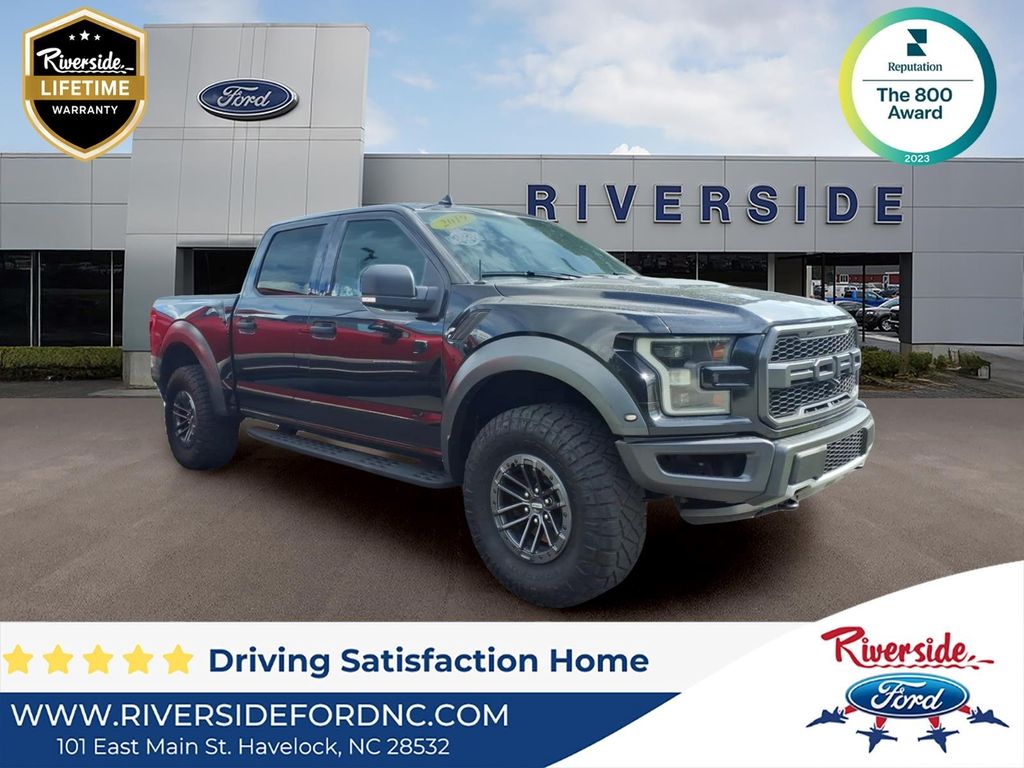 Black Metallic 2019 Ford F-150 Pickup Truck Four-Wheel Drive Automatic