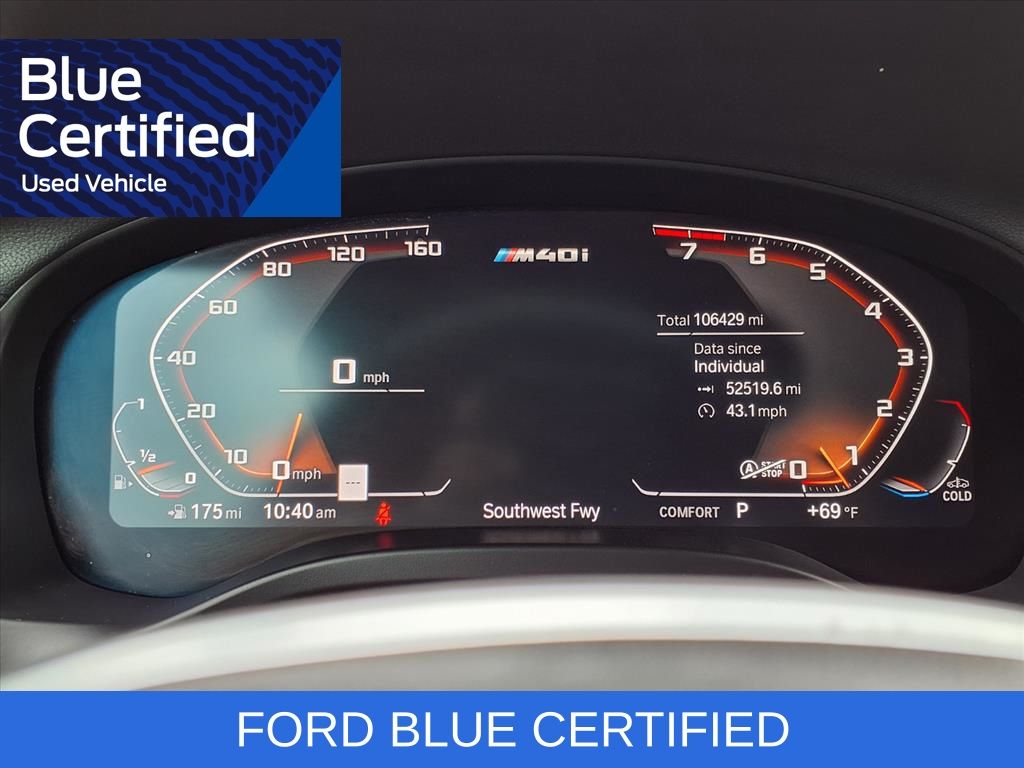 2021 BMW X4 M40i Blue at Classic Chevrolet Galveston