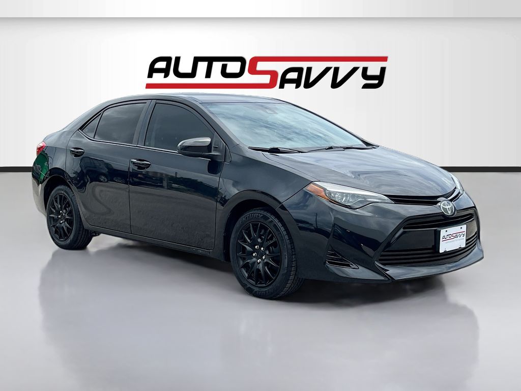 2018 Toyota Corolla LE Black at Mac Haik CDJR North Houston