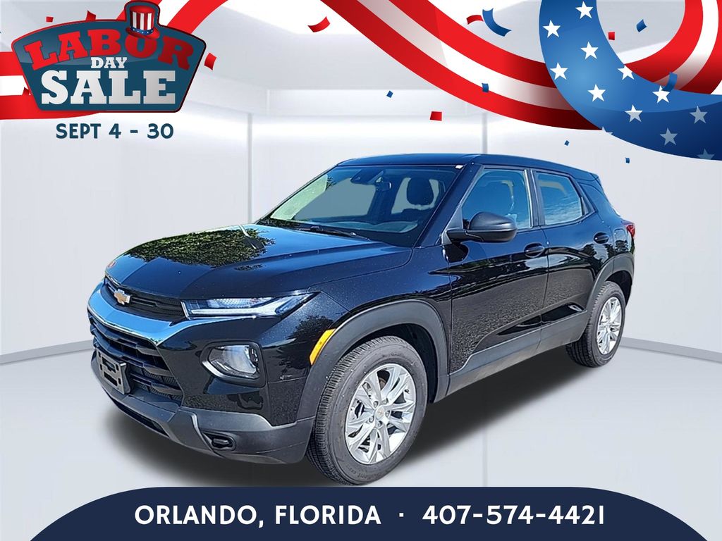 Mosaic Black Metallic 2023 Chevrolet Trailblazer SUV / Crossover Front-Wheel Drive Continuously Variable Transmission