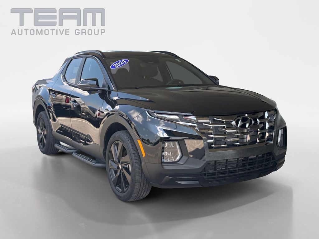 Phantom Black 2024 Hyundai Santa Cruz Pickup Truck All-Wheel Drive Automatic