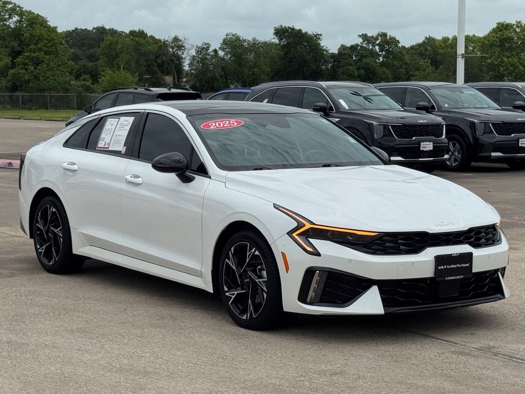 2025 Kia K5 GT-Line White at Bayway Cadillac Southwest