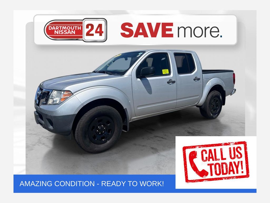Brilliant Silver 2016 Nissan Frontier Pickup Truck Four-Wheel Drive 5-Speed Automatic Overdrive