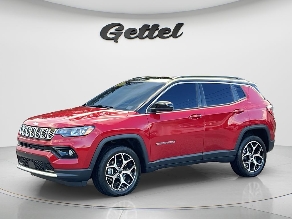 Red 2026 Jeep Compass SUV / Crossover Four-Wheel Drive 8-Speed Automatic
