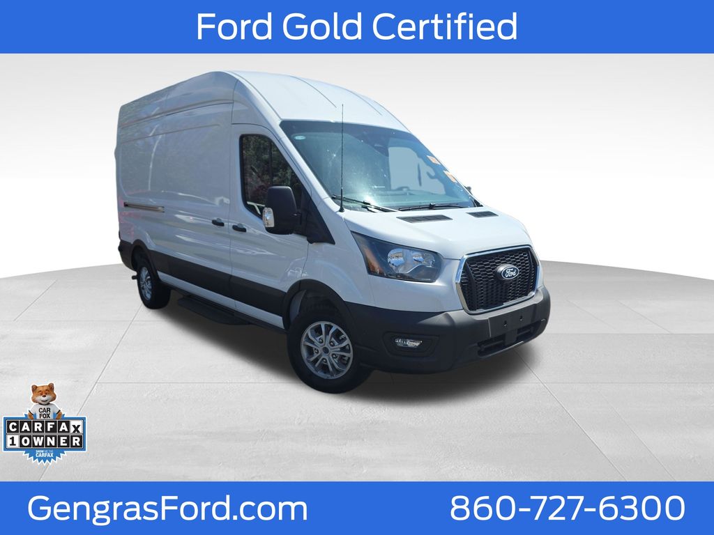 Oxford White 2026 Ford Transit Cargo 250 High Roof LB RWD Van Rear-Wheel Drive