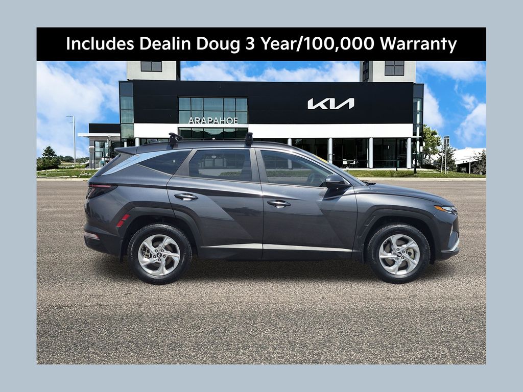 Portofino Gray 2022 Hyundai Tucson SUV / Crossover All-Wheel Drive 8-Speed Automatic
