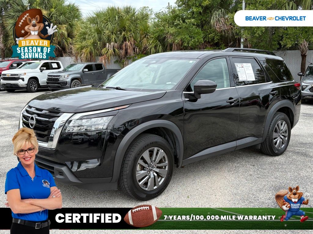 Super Black 2025 Nissan Pathfinder SUV / Crossover Front-Wheel Drive 9-Speed Automatic