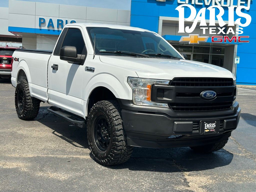 Oxford White 2018 Ford F-150 XL 4WD Pickup Truck Four-Wheel Drive Automatic