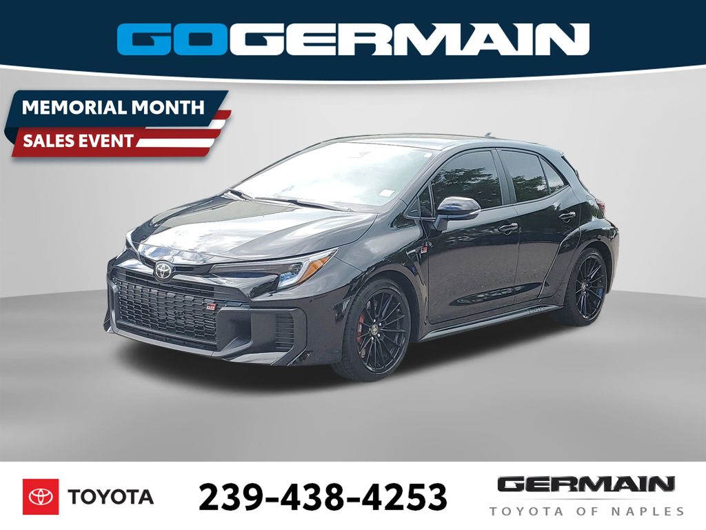 Black 2025 Toyota GR Corolla Core AWD Hatchback All-Wheel Drive 6-Speed Manual