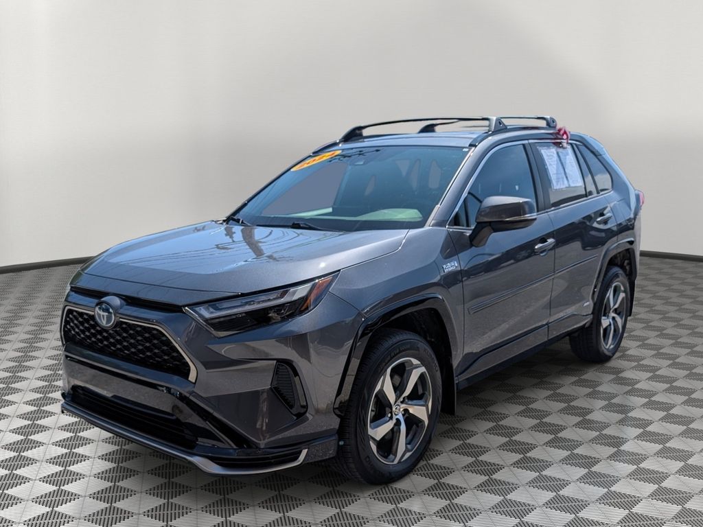 Magnetic Gray Metallic 2024 Toyota RAV4 Prime SUV / Crossover All-Wheel Drive Continuously Variable Transmission