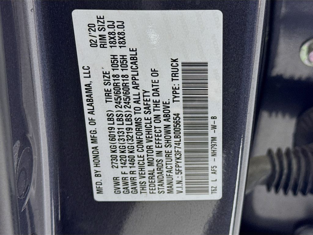 Used Car 2020 Honda Ridgeline  Rtl-e For Sale Under $30,000 In Austin, Texas