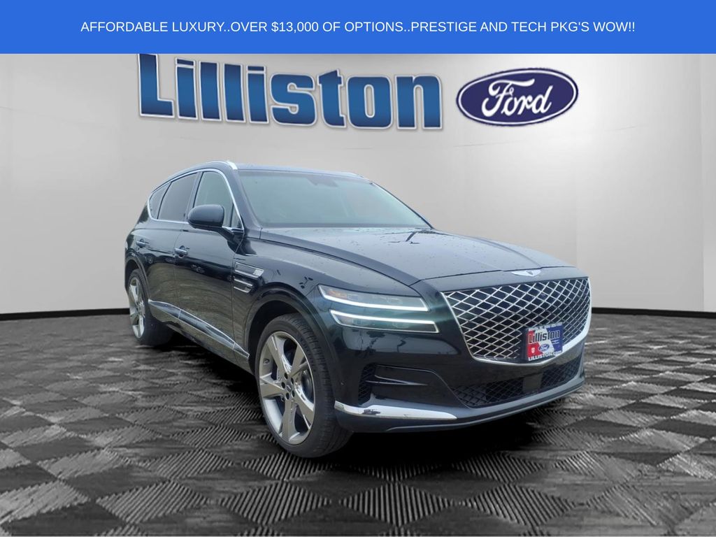 Vik Black 2024 Genesis GV80 3.5T Prestige Signature AWD SUV / Crossover All-Wheel Drive 8-Speed Automatic