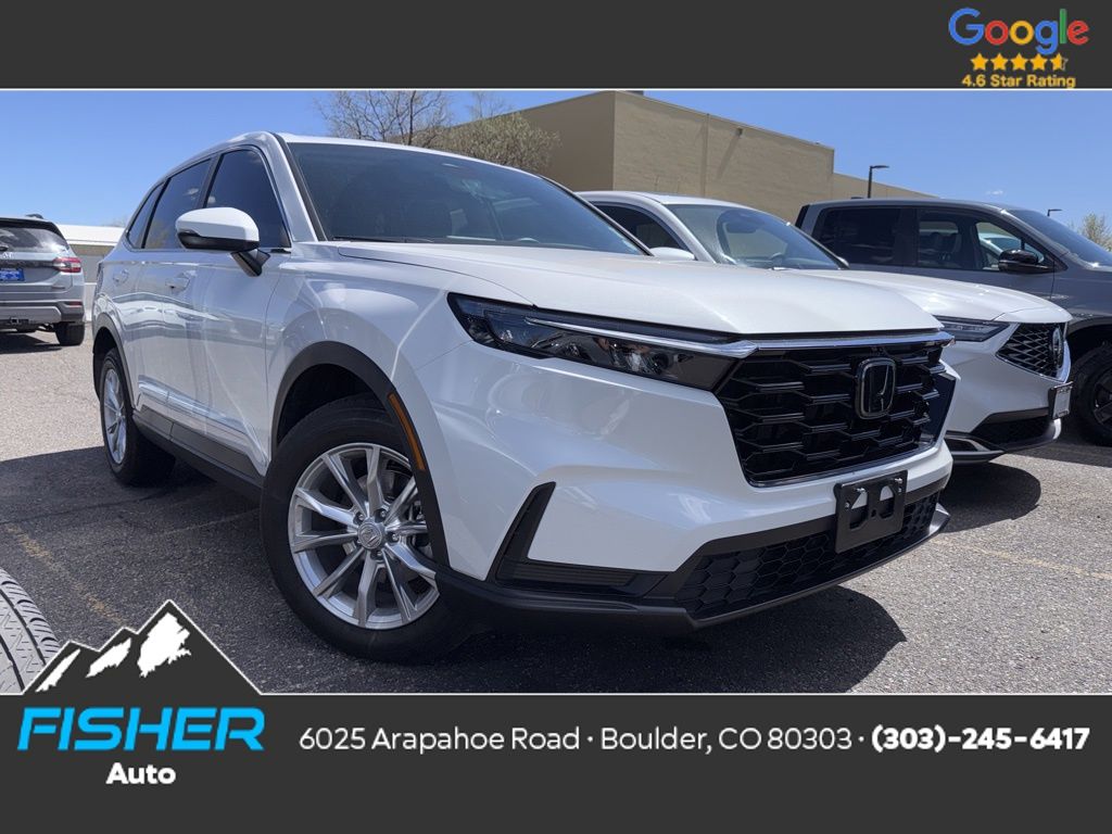 White 2024 Honda CR-V EX AWD SUV / Crossover All-Wheel Drive Continuously Variable Transmission