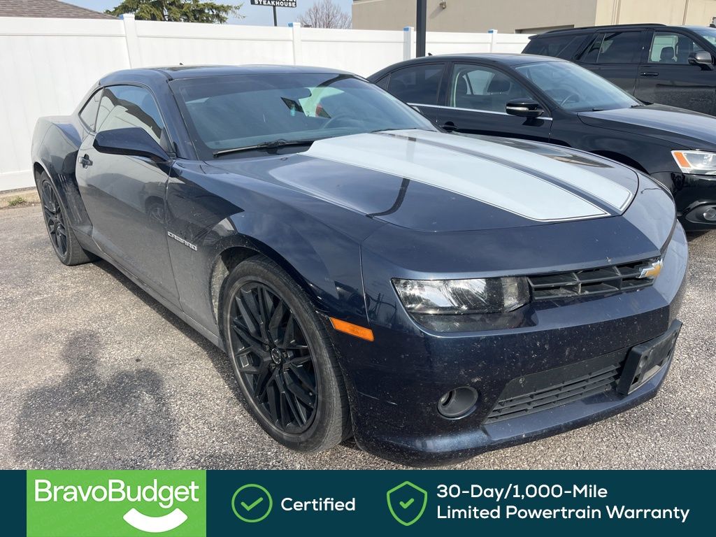 Blue Velvet Metallic 2015 Chevrolet Camaro 2LS Coupe RWD Coupe Rear-Wheel Drive 6-Speed Automatic