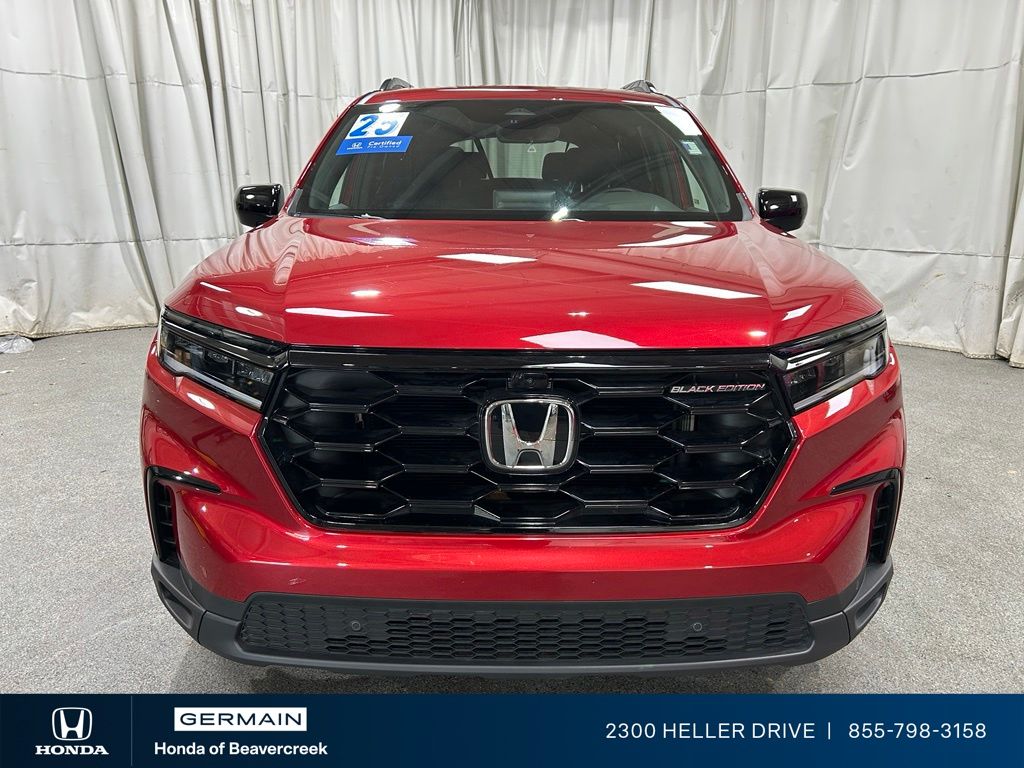Certified Used 2025 Red Honda Black Edition image 3