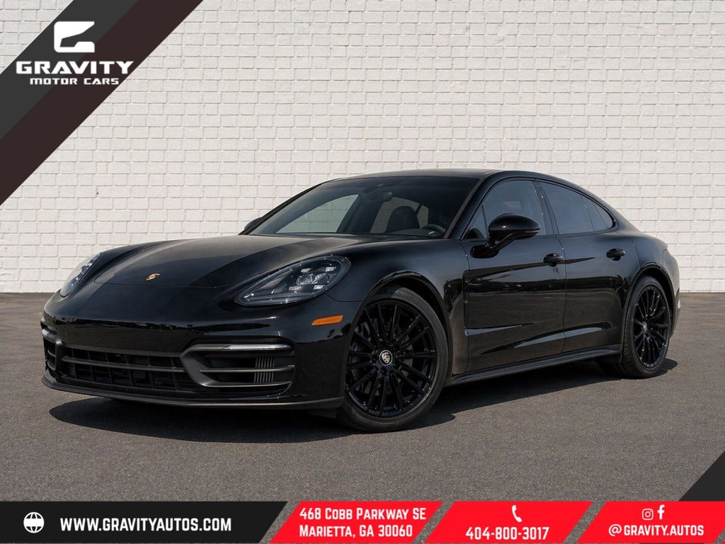 Black 2021 Porsche Panamera RWD Sedan Rear-Wheel Drive 8-Speed Automatic