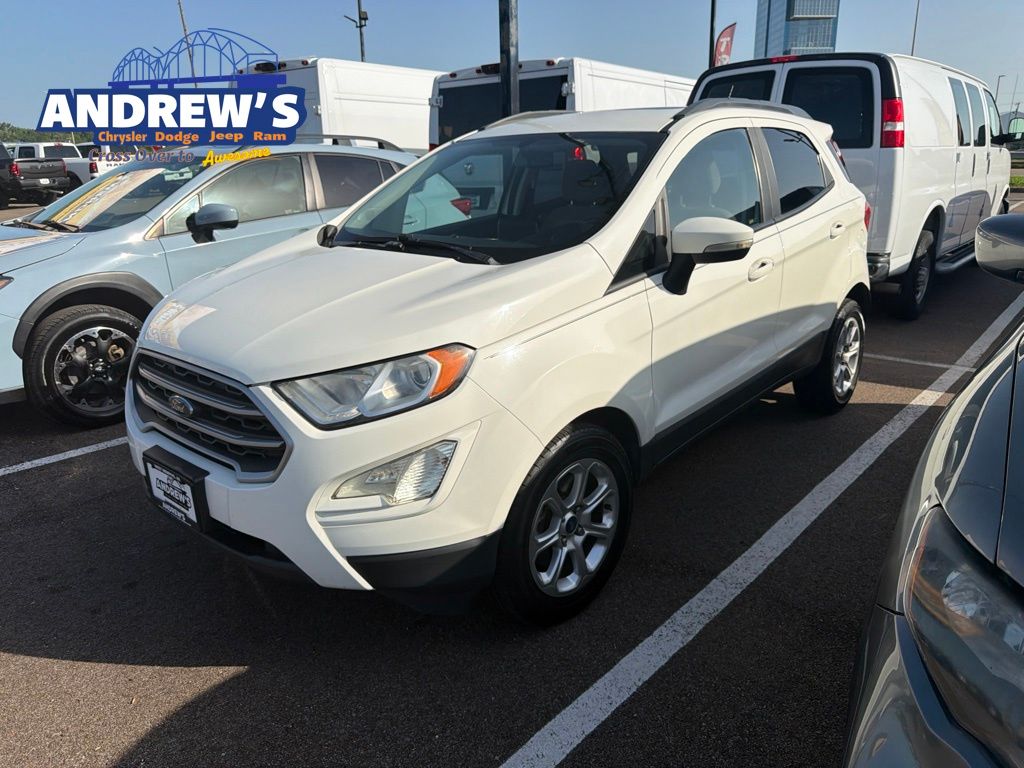 Diamond White 2020 Ford EcoSport SUV / Crossover Front-Wheel Drive 6-Speed Automatic