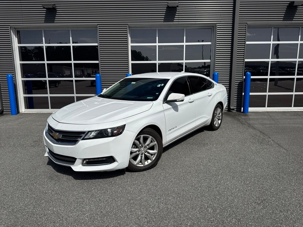 Summit White 2020 Chevrolet Impala Sedan Front-Wheel Drive 6-Speed Automatic Overdrive