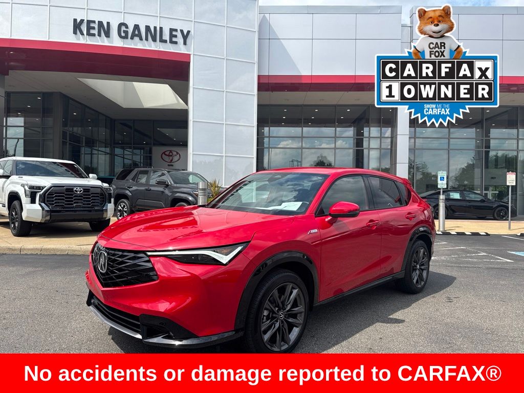 Milano Red 2025 Acura ADX SUV / Crossover All-Wheel Drive Continuously Variable Transmission