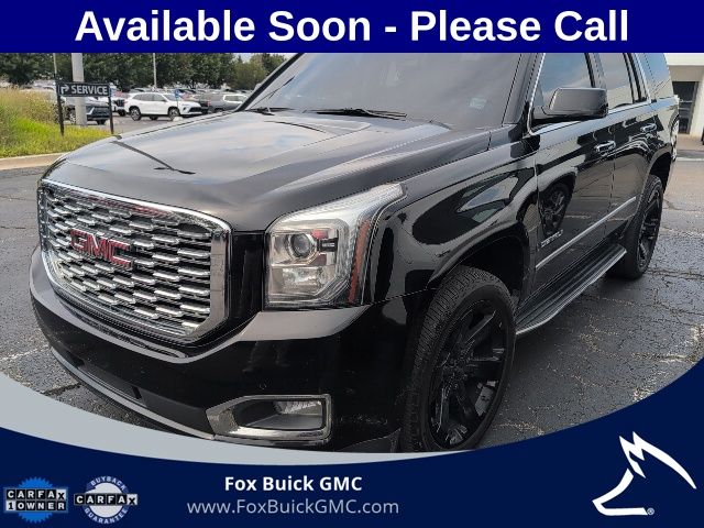 Onyx Black 2018 GMC Yukon SUV / Crossover Four-Wheel Drive