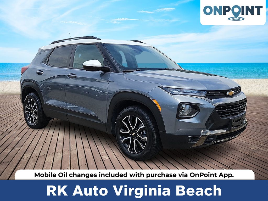 Gray (Satin Steel Metallic) 2021 Chevrolet Trailblazer SUV / Crossover Front-Wheel Drive Continuously Variable Transmission