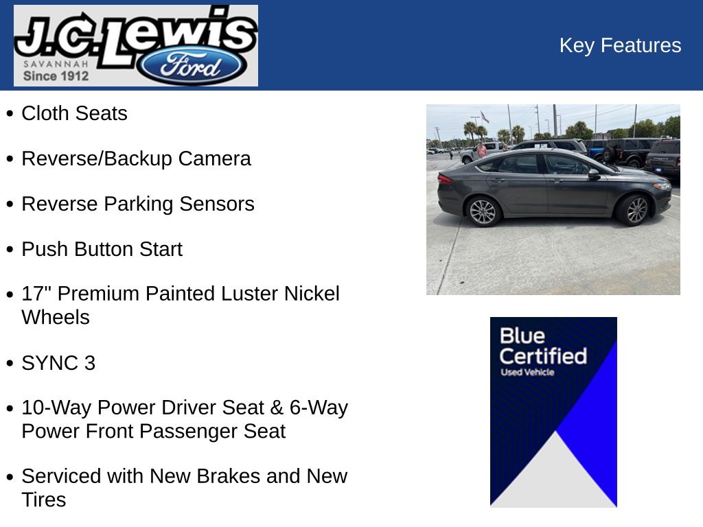 2017 Ford Fusion SE