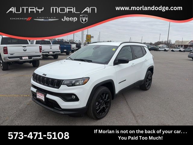 Bright White Clearcoat 2026 Jeep Compass SUV / Crossover Four-Wheel Drive 8-Speed Automatic