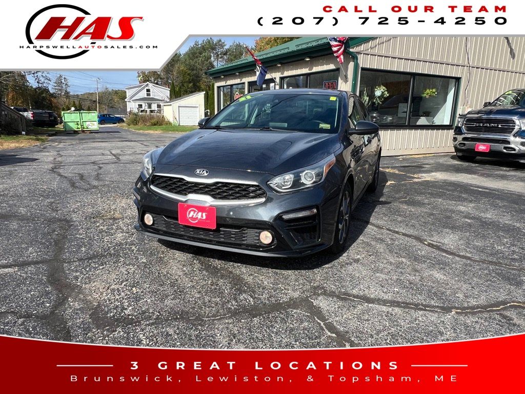 Gravity Gray 2021 Kia Forte Sedan Front-Wheel Drive Continuously Variable Transmission