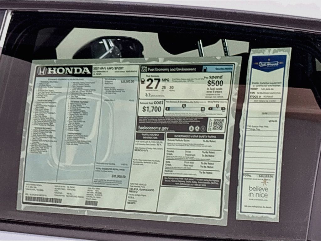 2027 Honda HR-V Sport
