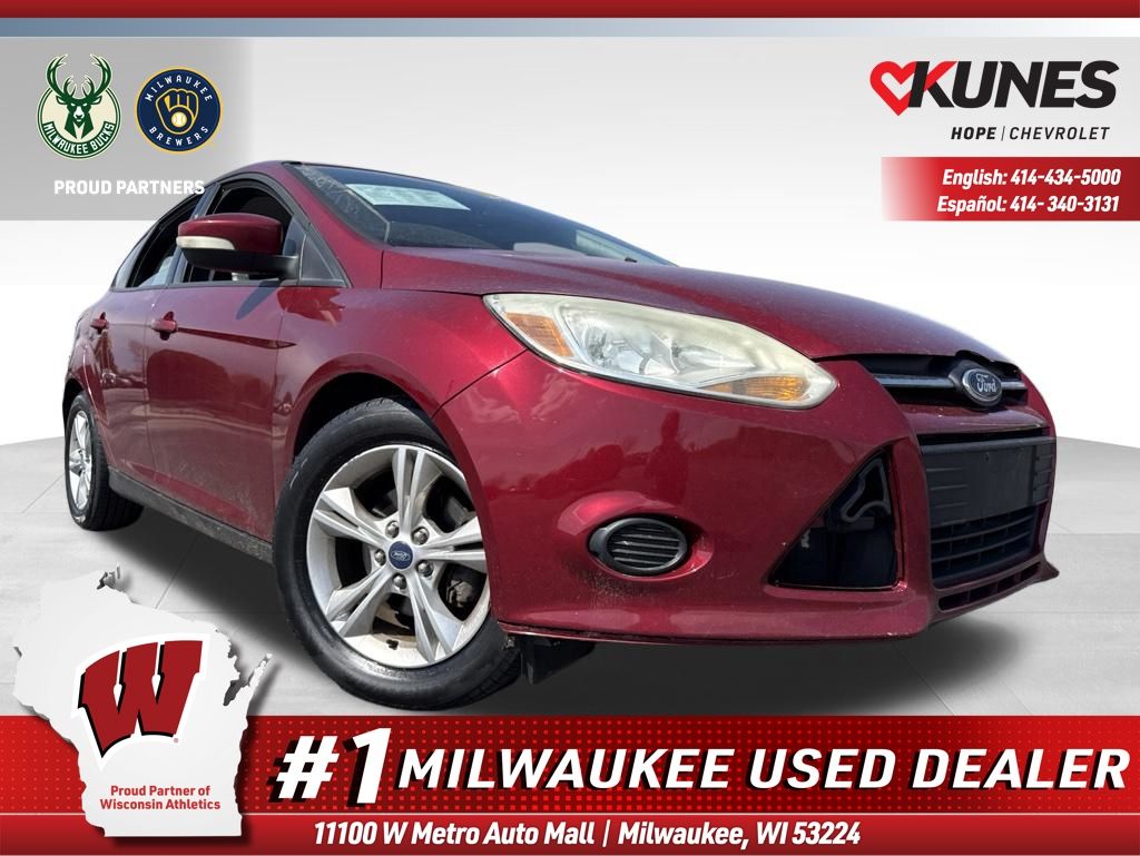 Ruby Red Metallic 2013 Ford Focus SE Hatchback Hatchback Front-Wheel Drive 6-Speed Automatic