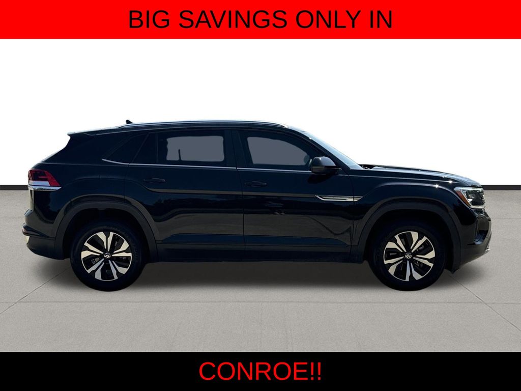 2024 Volkswagen Atlas Cross Sport 2.0T SE Black at DeMontrond Gulf Freeway