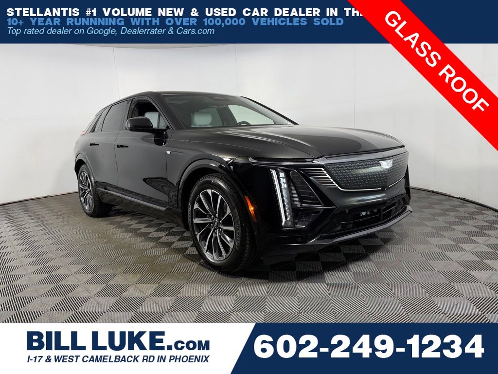 Stellar Black Metallic 2024 Cadillac LYRIQ Sport 1 RWD SUV / Crossover Rear-Wheel Drive 1-Speed Automatic