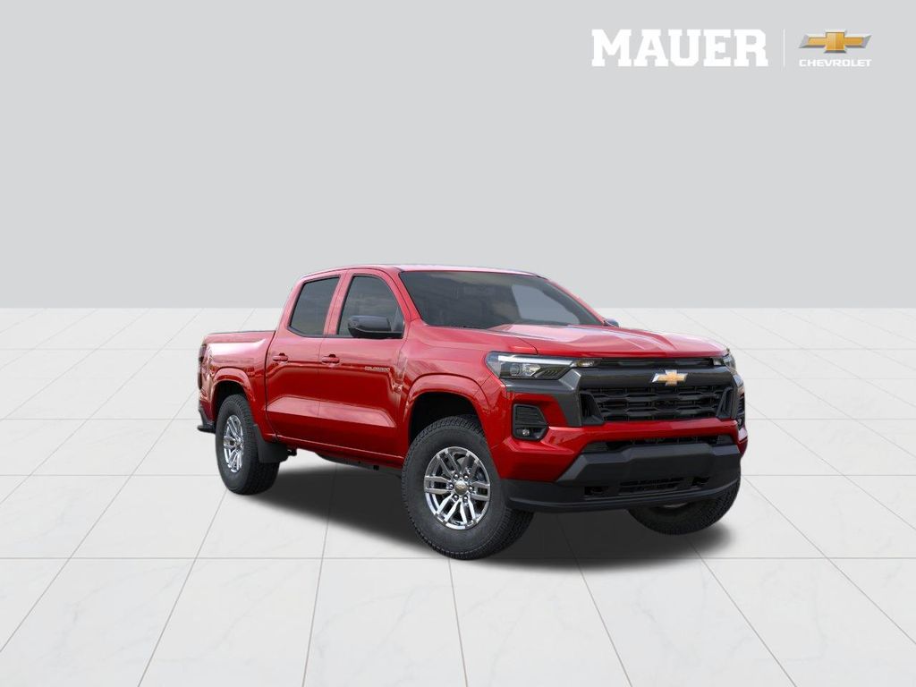 Radiant Red Tintcoat 2026 Chevrolet Colorado Pickup Truck Four-Wheel Drive 8-Speed Automatic