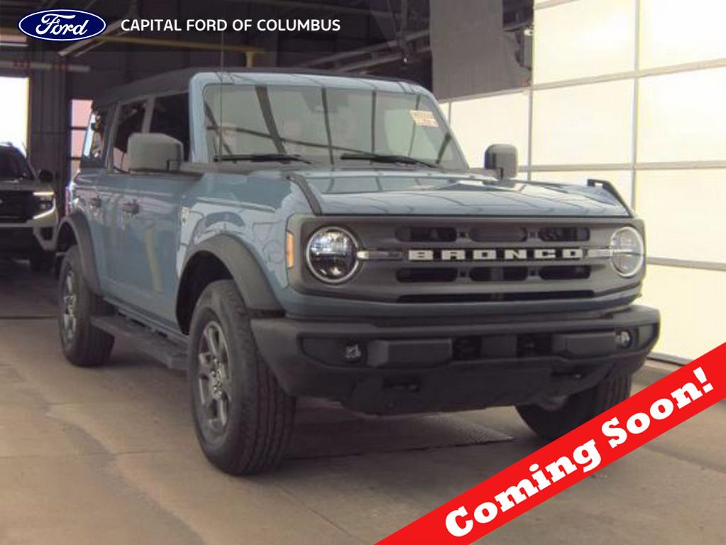 Blue (Azure Gray Metallic) 2024 Ford Bronco SUV / Crossover Four-Wheel Drive Automatic