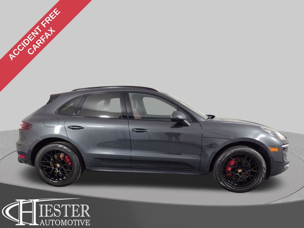 Gray (Volcano Grey Metallic) 2017 Porsche Macan SUV / Crossover All-Wheel Drive 7-Speed Automatic