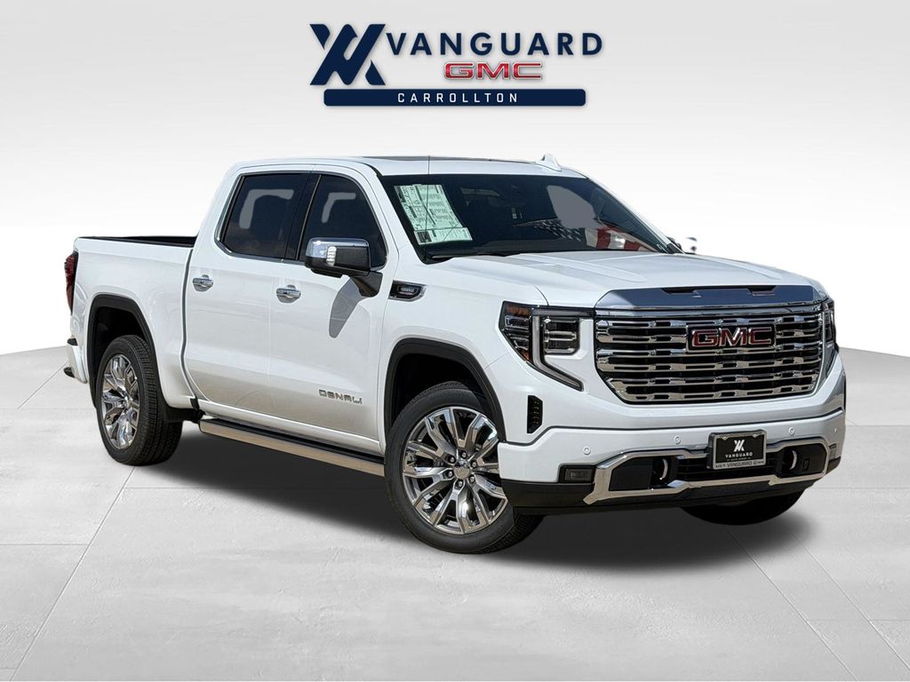 Glacier White Tricoat 2026 GMC Sierra 1500 Pickup Truck Four-Wheel Drive Automatic