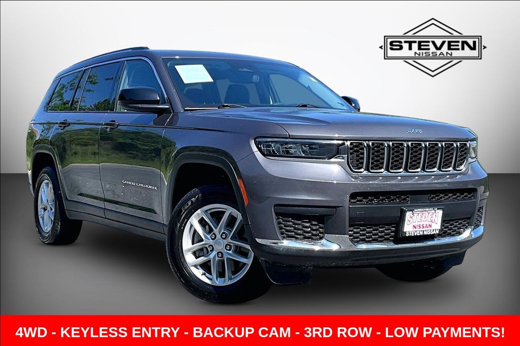 Baltic Gray Metallic Clearcoat 2023 Jeep Grand Cherokee L SUV / Crossover Four-Wheel Drive 8-Speed Automatic