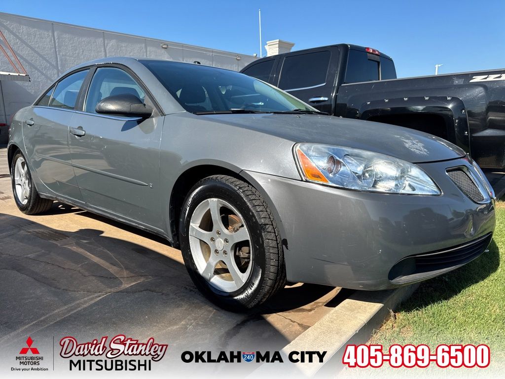 Dark Steel Gray Metallic 2007 Pontiac G6 Sedan Front-Wheel Drive 4-Speed Automatic Overdrive