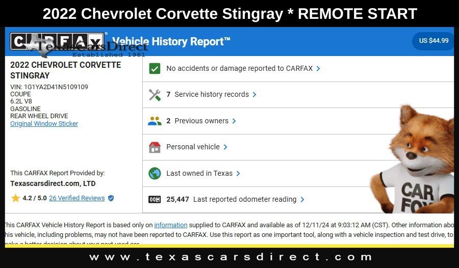 2022 Chevrolet Corvette Stingray 10