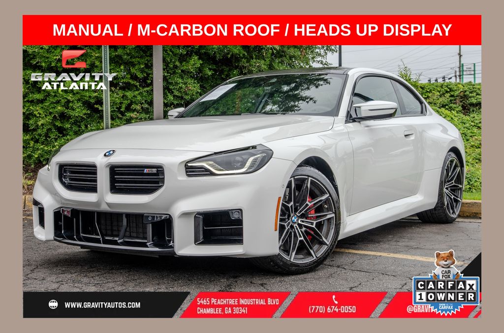 Alpine White 2025 BMW M2 Coupe Rear-Wheel Drive 6-Speed Manual