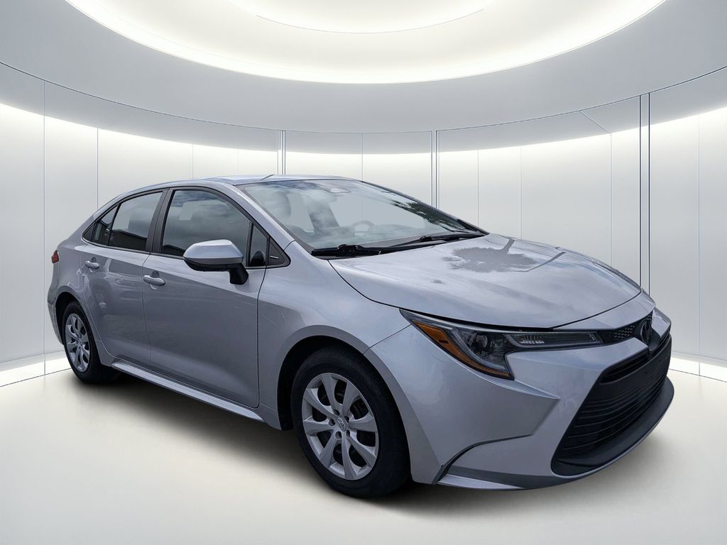 Classic Silver Metallic 2024 Toyota Corolla Sedan Front-Wheel Drive Continuously Variable Transmission