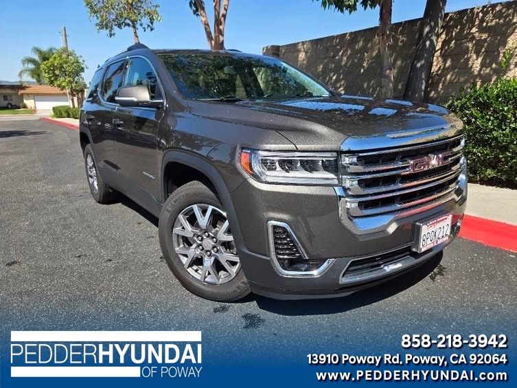 Smokey Quartz Metallic 2020 GMC Acadia SLT FWD SUV / Crossover Front-Wheel Drive 9-Speed Automatic