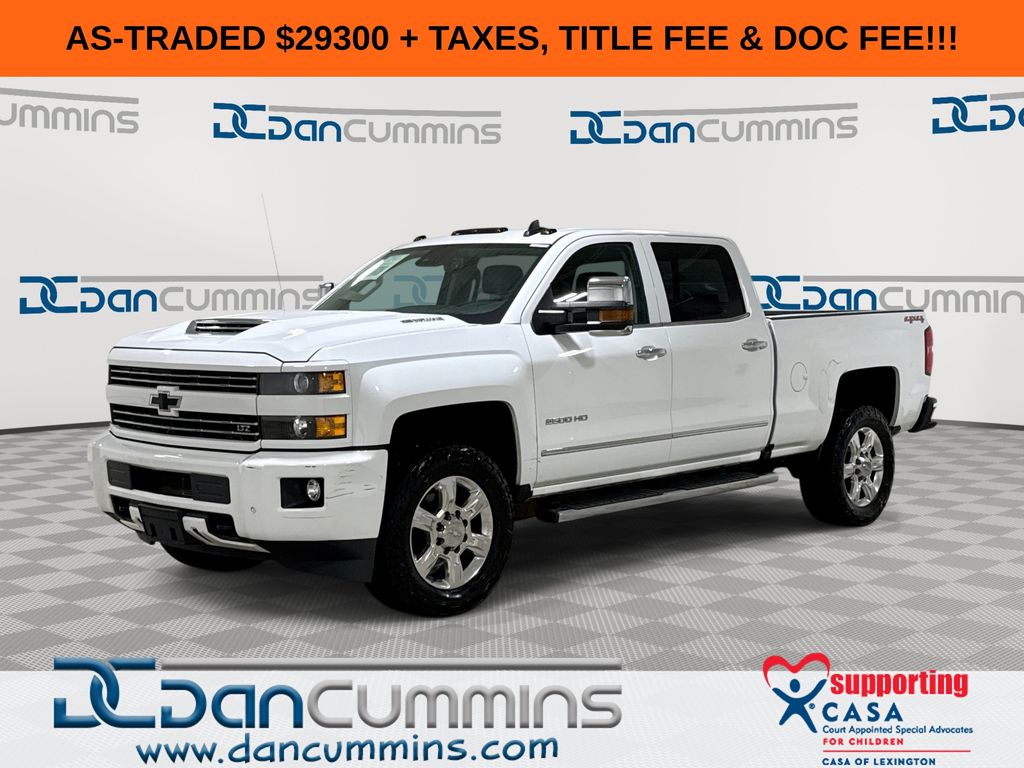 Summit White 2017 Chevrolet Silverado 2500HD Pickup Truck Four-Wheel Drive 6-Speed Automatic