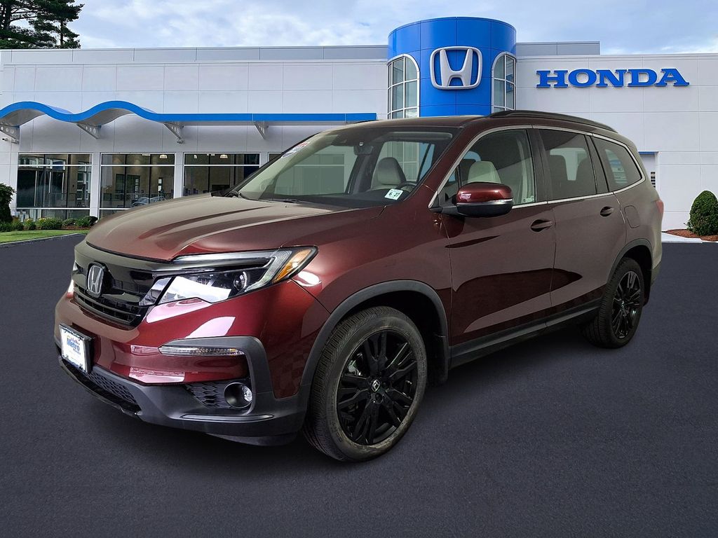 Red 2022 Honda Pilot SUV / Crossover All-Wheel Drive 9-Speed Automatic
